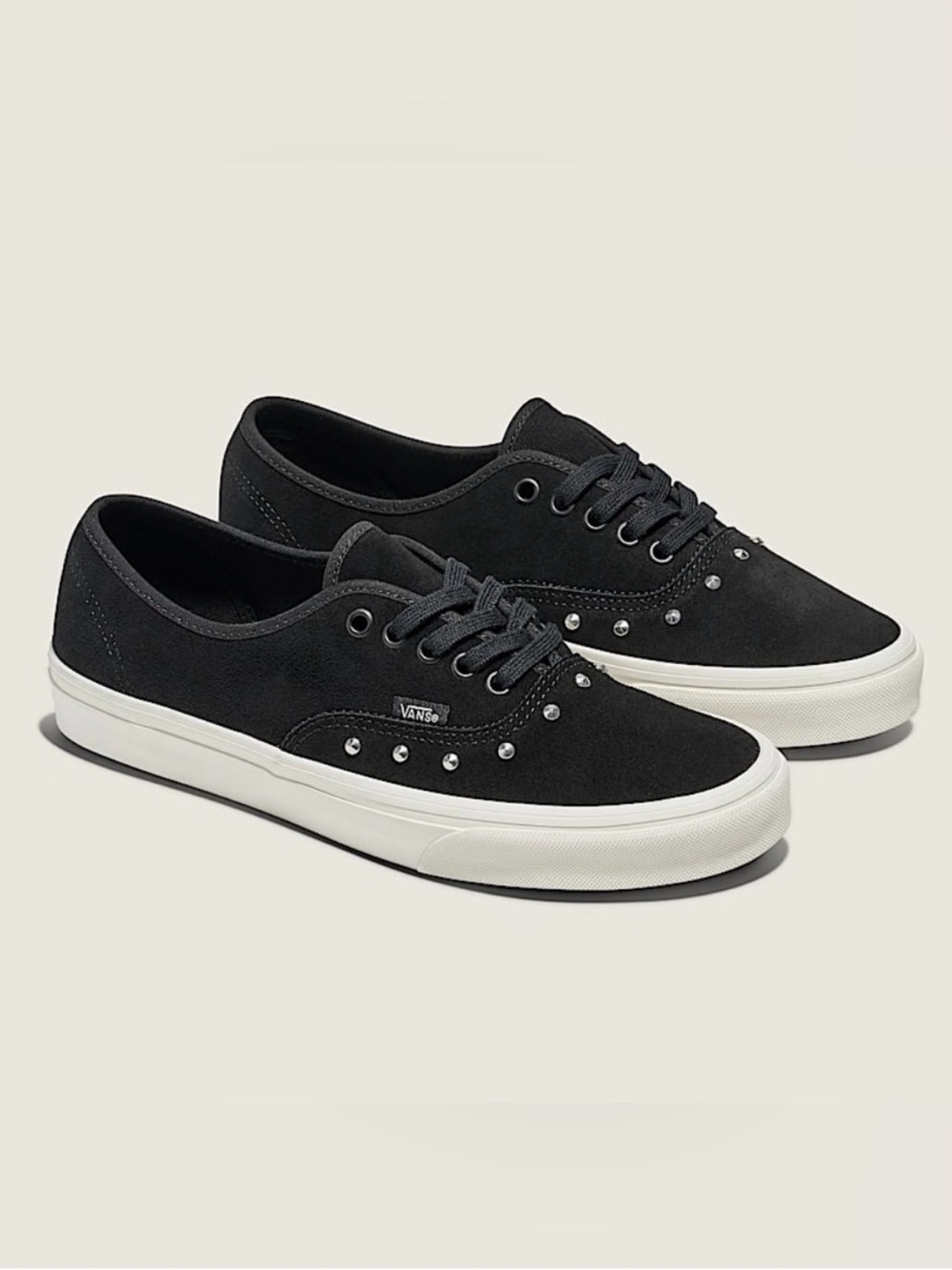 Vans Authentic - Spikes Black Women 10.0 US Mens 8.5 US